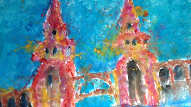 Rene du Belle: Oberbaumbrücke Rene du Belle: Oberbaumbrücke