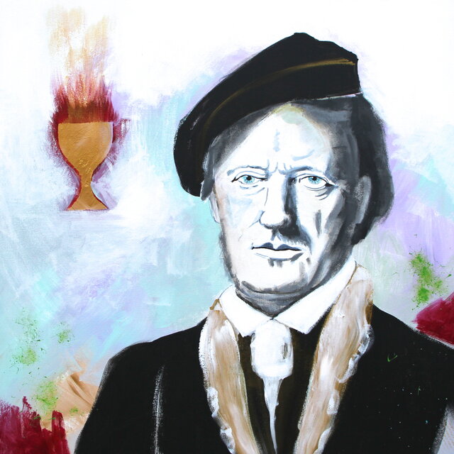 Diana Achtzig - Portrait von Richard Wagner I Diana Achtzig - Portrait von Richard Wagner I