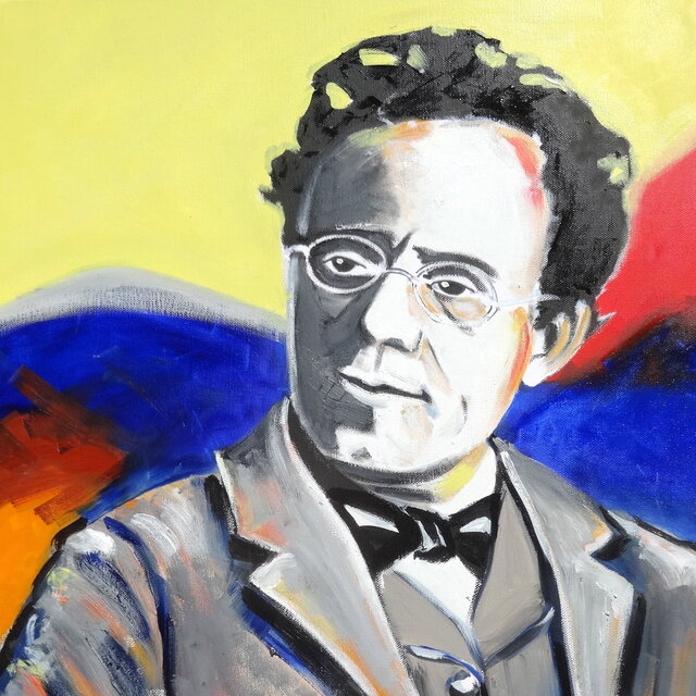 Diana Achtzig - Portrait von Gustav Mahler Diana Achtzig - Portrait von Gustav Mahler
