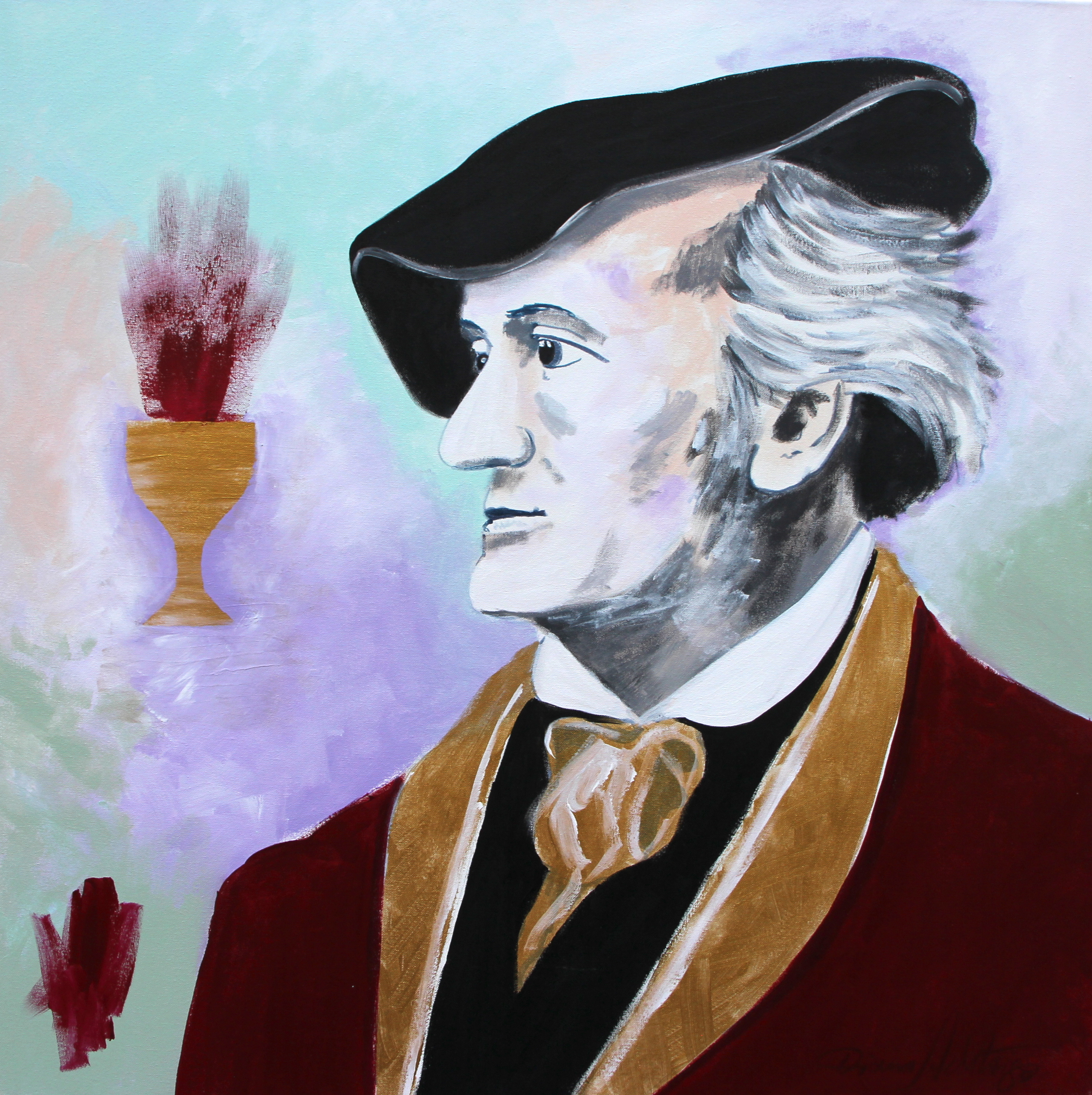 Diana Achtzig - Portrait von Richard Wagner II