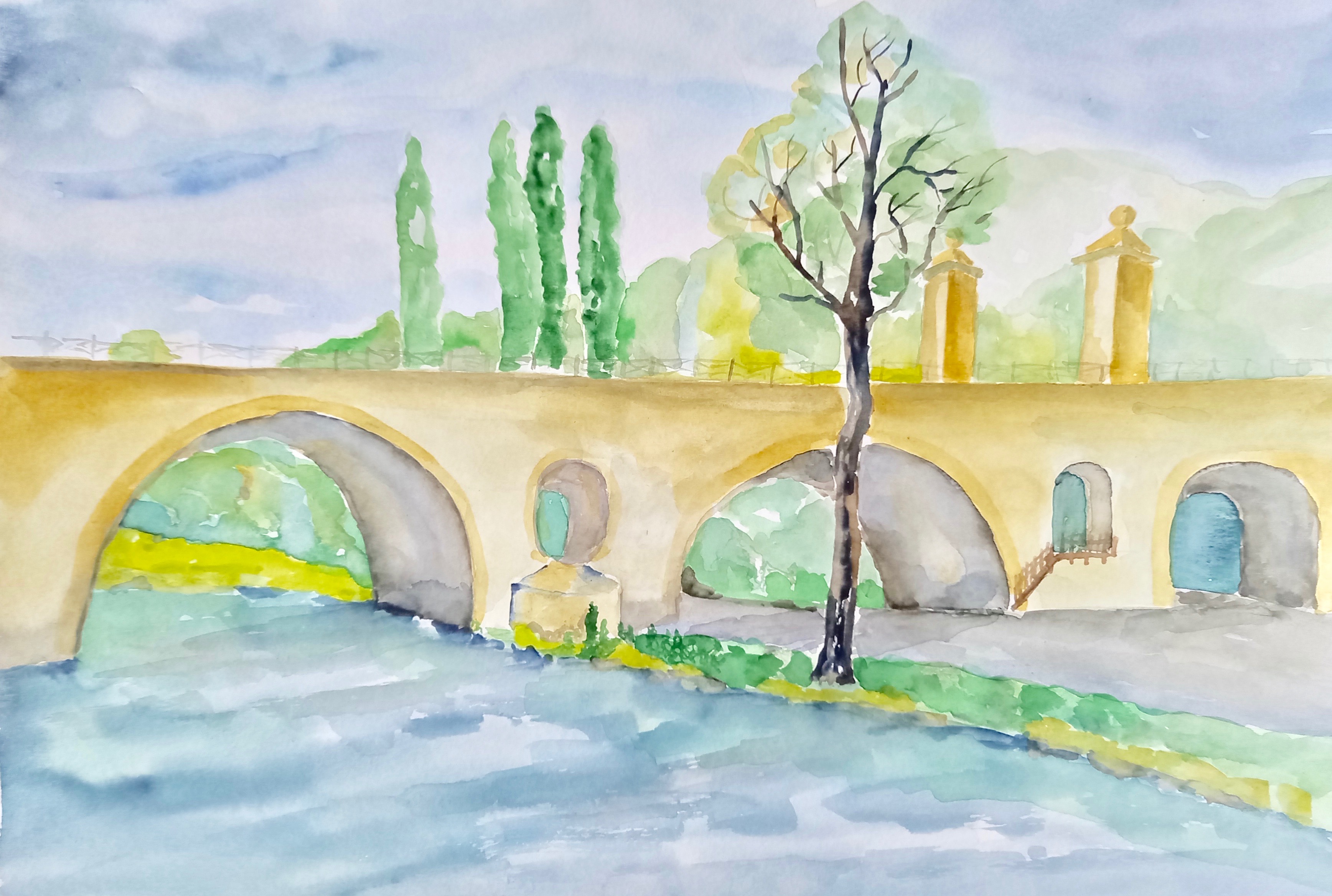 Heidrun Kaiser Schlossbrücke in Weimar